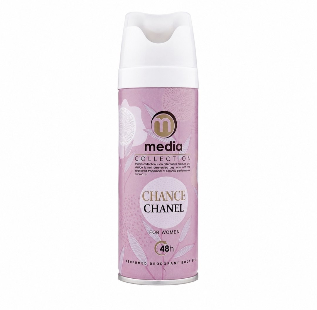 photo_2026-09-01_11-52-38 اسپری بدن زنانه مدیا (Chance Chanel) - تصویر 1